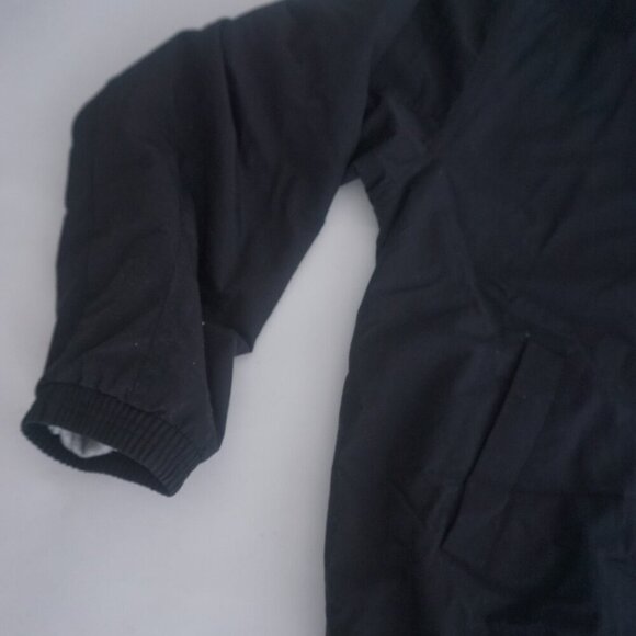 Vtg '90S Black Gear For Sports Clinton River Boat Club Nylon Cotton Lined Jacket - Picture 7 of 10
